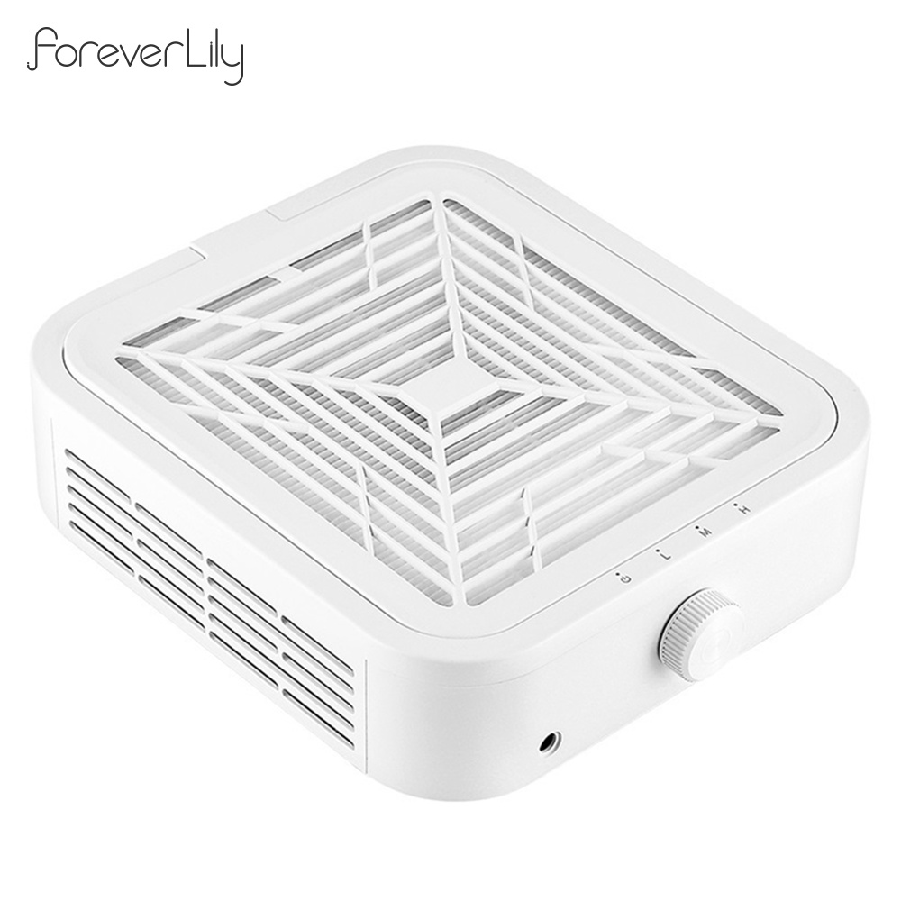 Nail Art Sch - 120W Powerful Nail Dust Collector Super