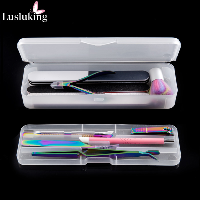 Nail Art Sch - 1Pc Rectangle Double-layer Nail Art Tool