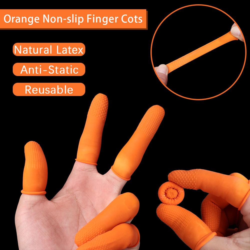 100PCS Reusable Finger Cover N - Nail Art Natural incelemesi ve fiyatı