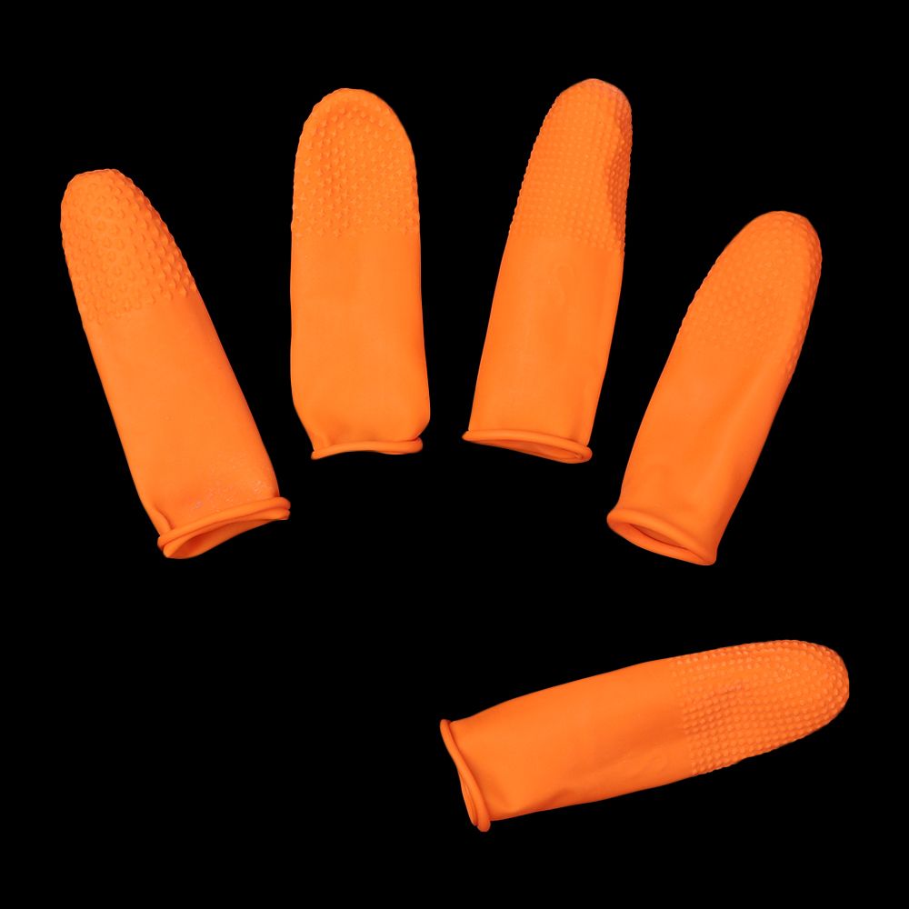 100PCS Reusable Finger Cover N - Nail Art Natural incelemesi ve fiyatı