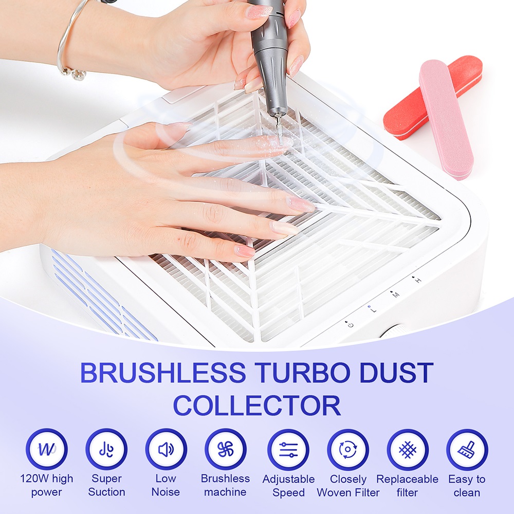 120W Powerful Nail Dust Collec - Nail Art Sch incelemesi ve fiyatı