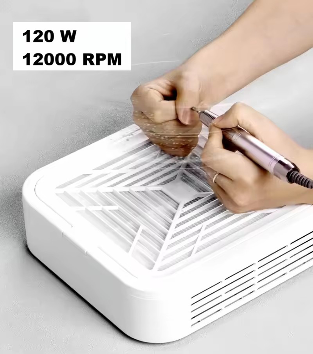 120W Powerful Nail Dust Collec - Nail Art Sch incelemesi ve fiyatı