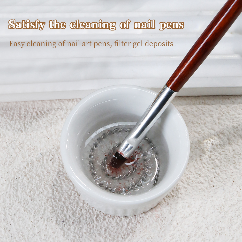 KANIU Smooth Brush Cleaner Cup - Nail Art Sch incelemesi ve fiyatı
