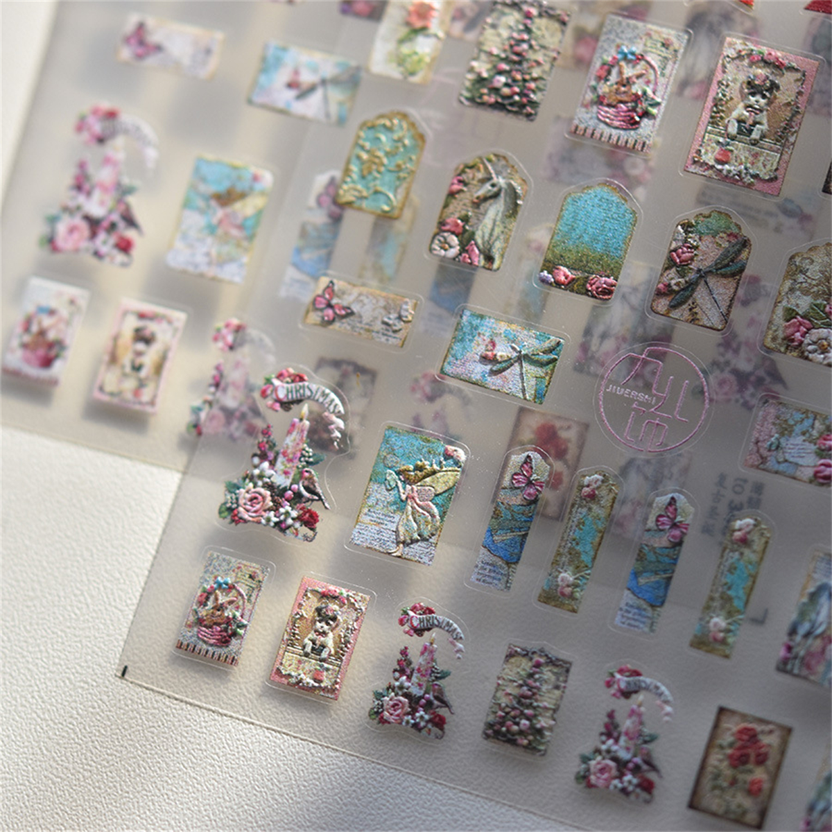 1pcs 5D 2024New English Retro  - Nail Art Vampire incelemesi ve fiyatı