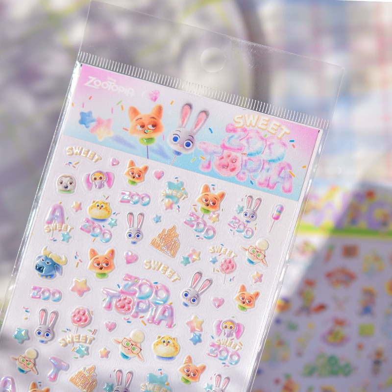 2026 New Style Anime Zootopia  - Nail Art Zootopia incelemesi ve fiyatı