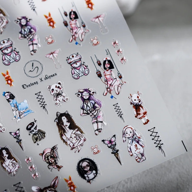 Horror Dark Sick Doll Design N - Nail Art Vampire incelemesi ve fiyatı