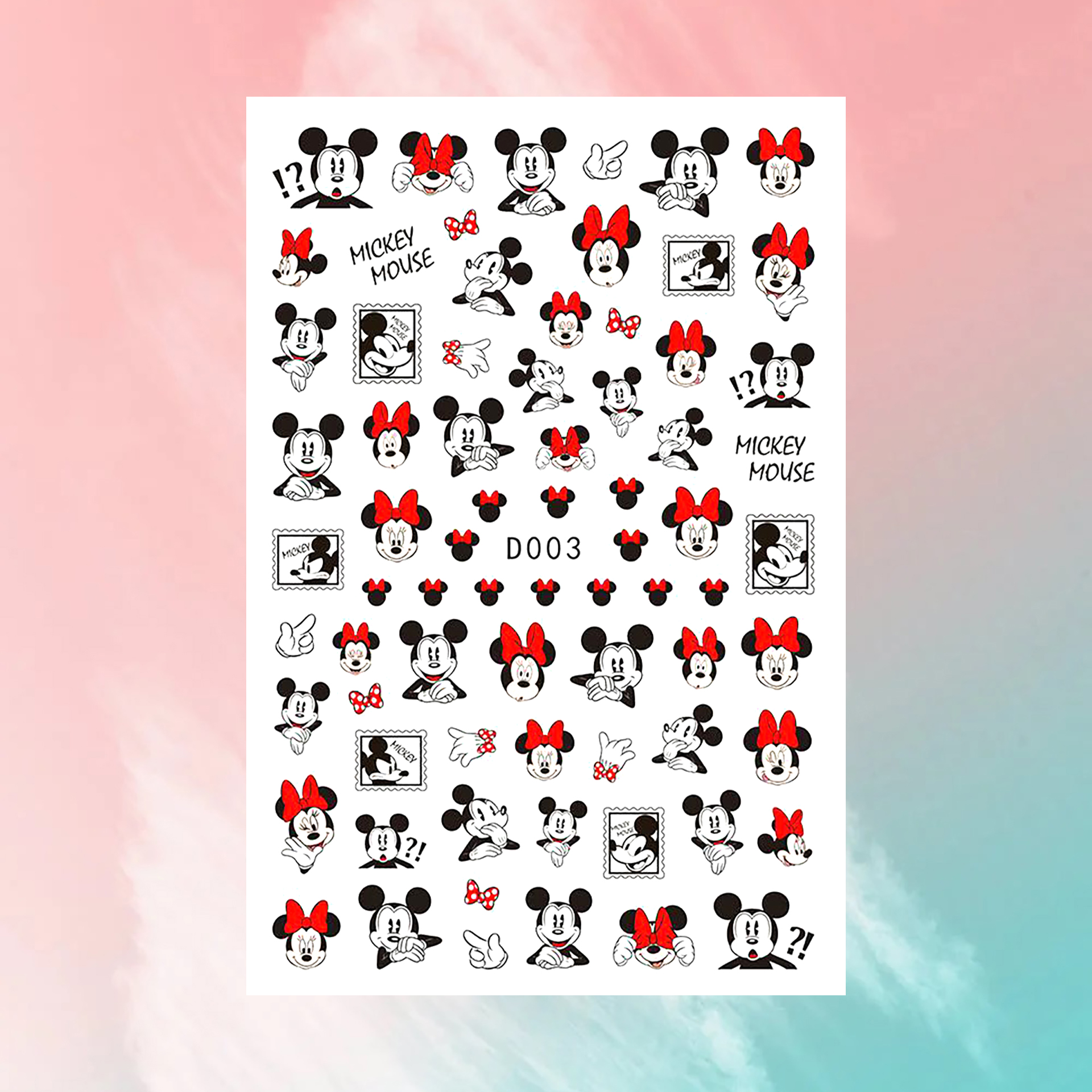 1PCS Disney Cartoon Nail Stick - Nail Art Vampire incelemesi ve fiyatı
