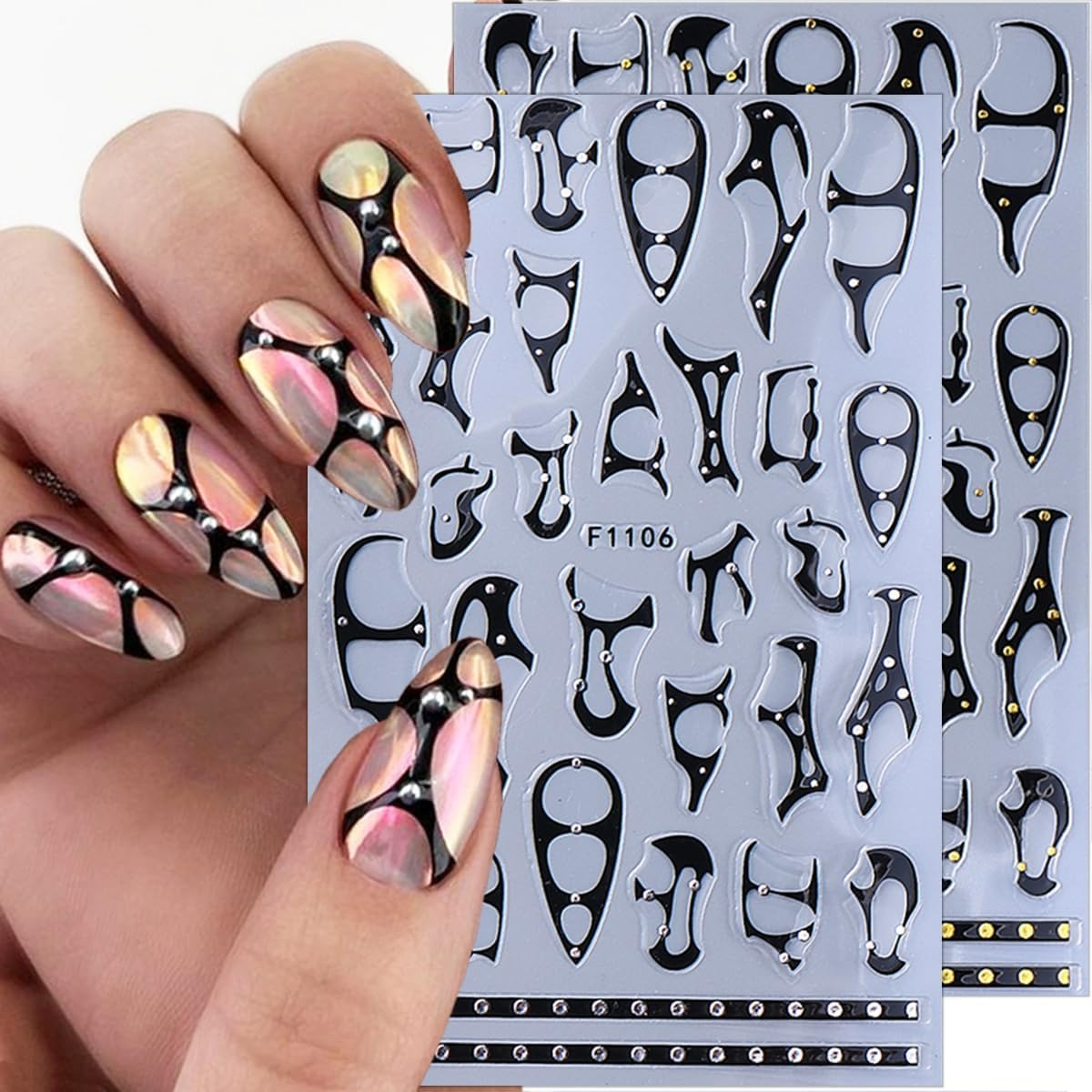 Gothic Nail Art Punk Belt Nail - Nail Art Vampire incelemesi ve fiyatı