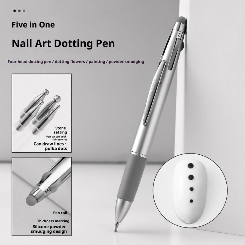 4in1 0.8/1.0/1.6/2.0mm Nail Do - Nail Art Dotting Tool incelemesi ve fiyatı