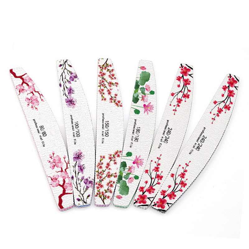 50 Pcs 80-240 Grit Half Moon N - Nail Art Maroon incelemesi ve fiyatı