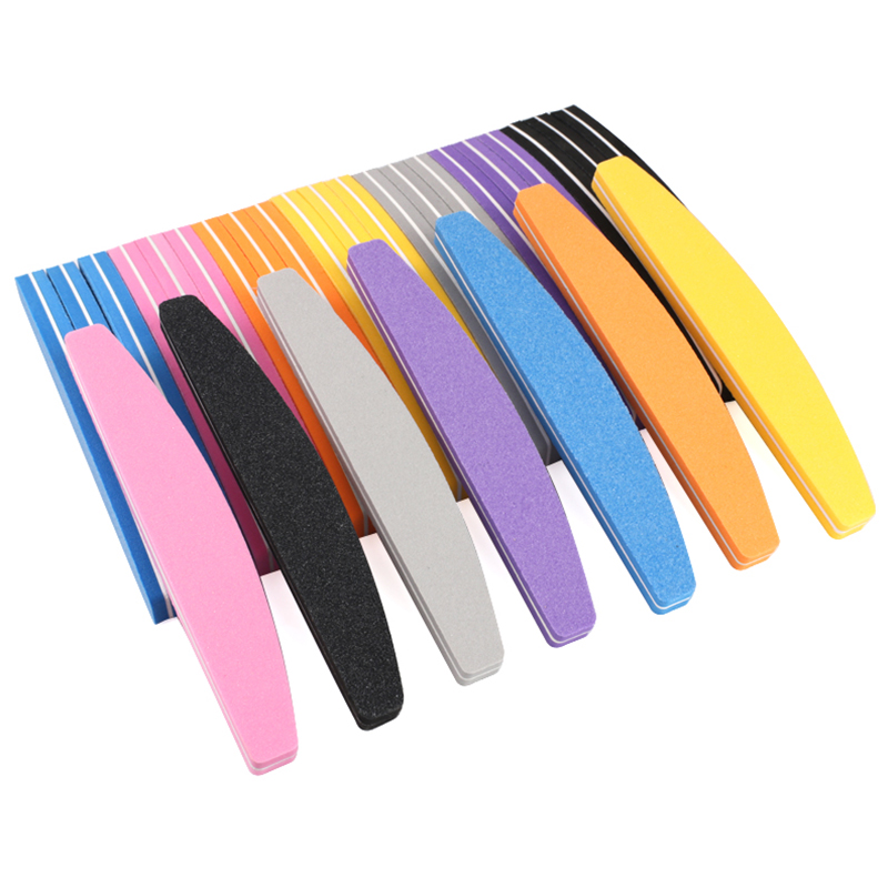 10/50Pcs Boat Sponge Nail File - Nail Art Maroon incelemesi ve fiyatı