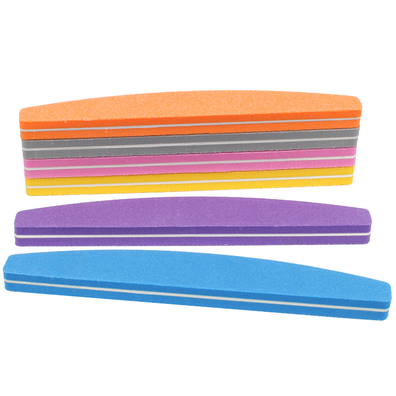 10/50Pcs Boat Sponge Nail File - Nail Art Maroon incelemesi ve fiyatı