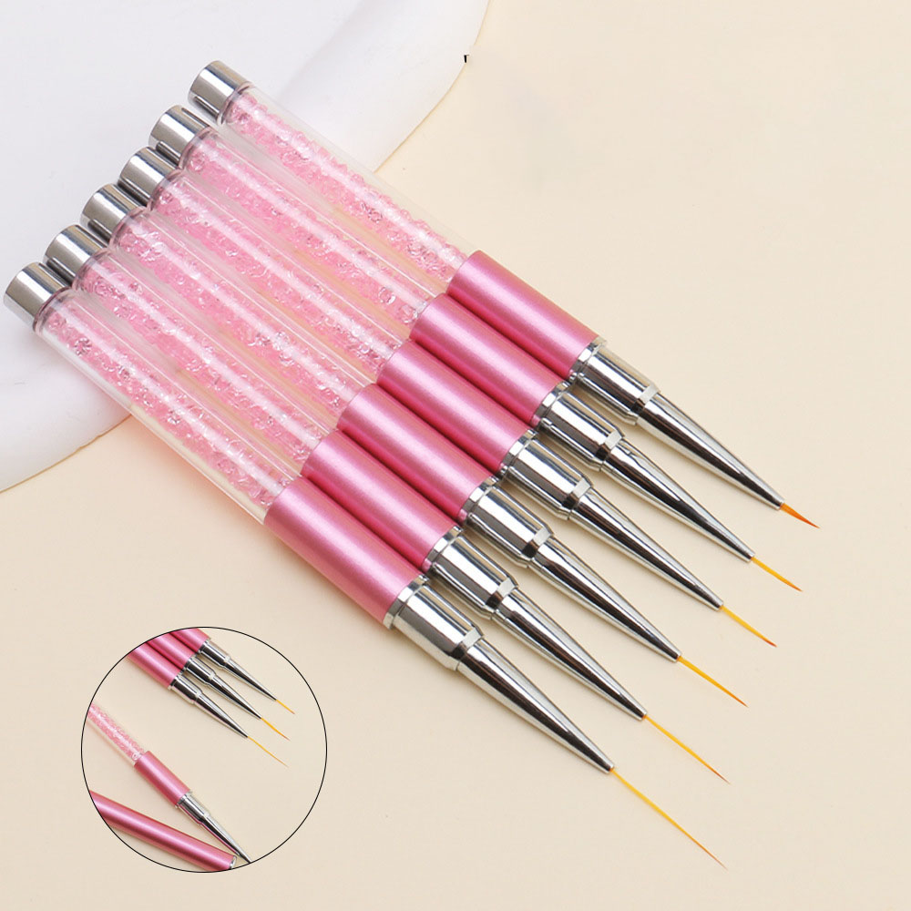 6pcs/Set Acrylic French Stripe - Nail Art Sch incelemesi ve fiyatı