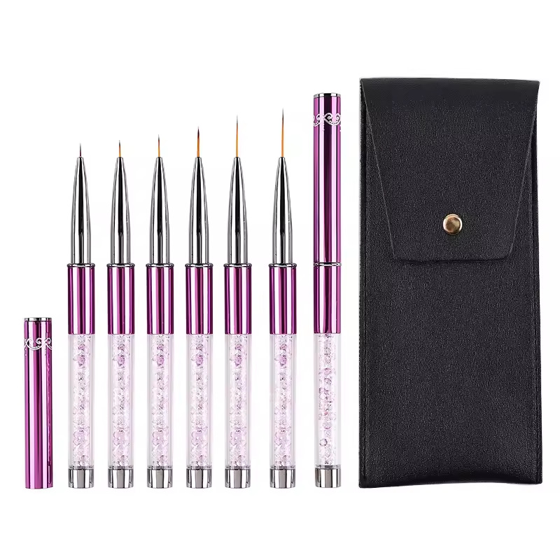 6pcs/Set Acrylic French Stripe - Nail Art Sch incelemesi ve fiyatı