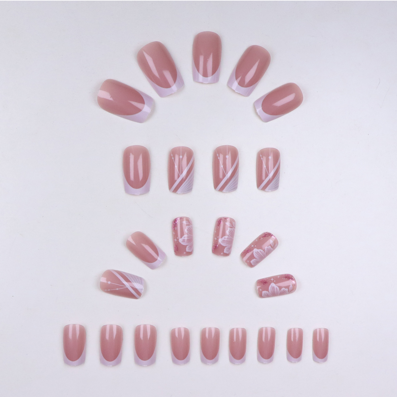24pcs Upgrade Your Look With W - Nail Adhesive Tab incelemesi ve fiyatı