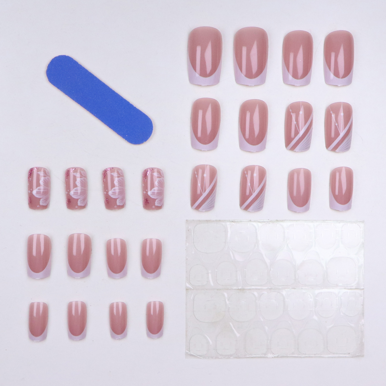 24pcs Upgrade Your Look With W - Nail Adhesive Tab incelemesi ve fiyatı