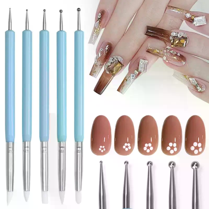 1/10/15 Pcs/Set Dual Ended Rhi - Nail Art Dotting Tool incelemesi ve fiyatı