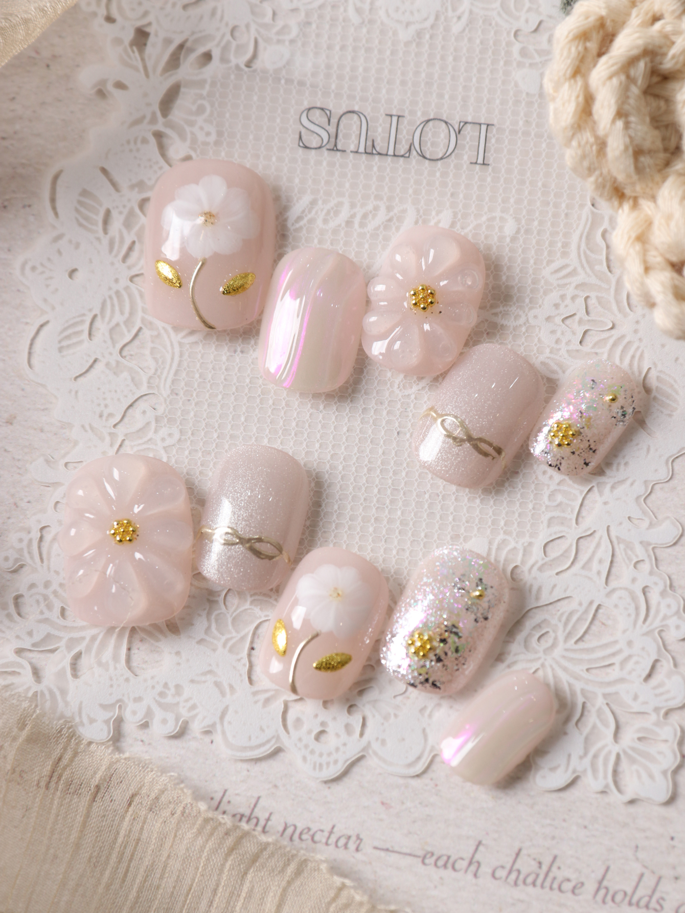 10Pcs Press on Nails Short Pin - Nail Adhesive Tab incelemesi ve fiyatı