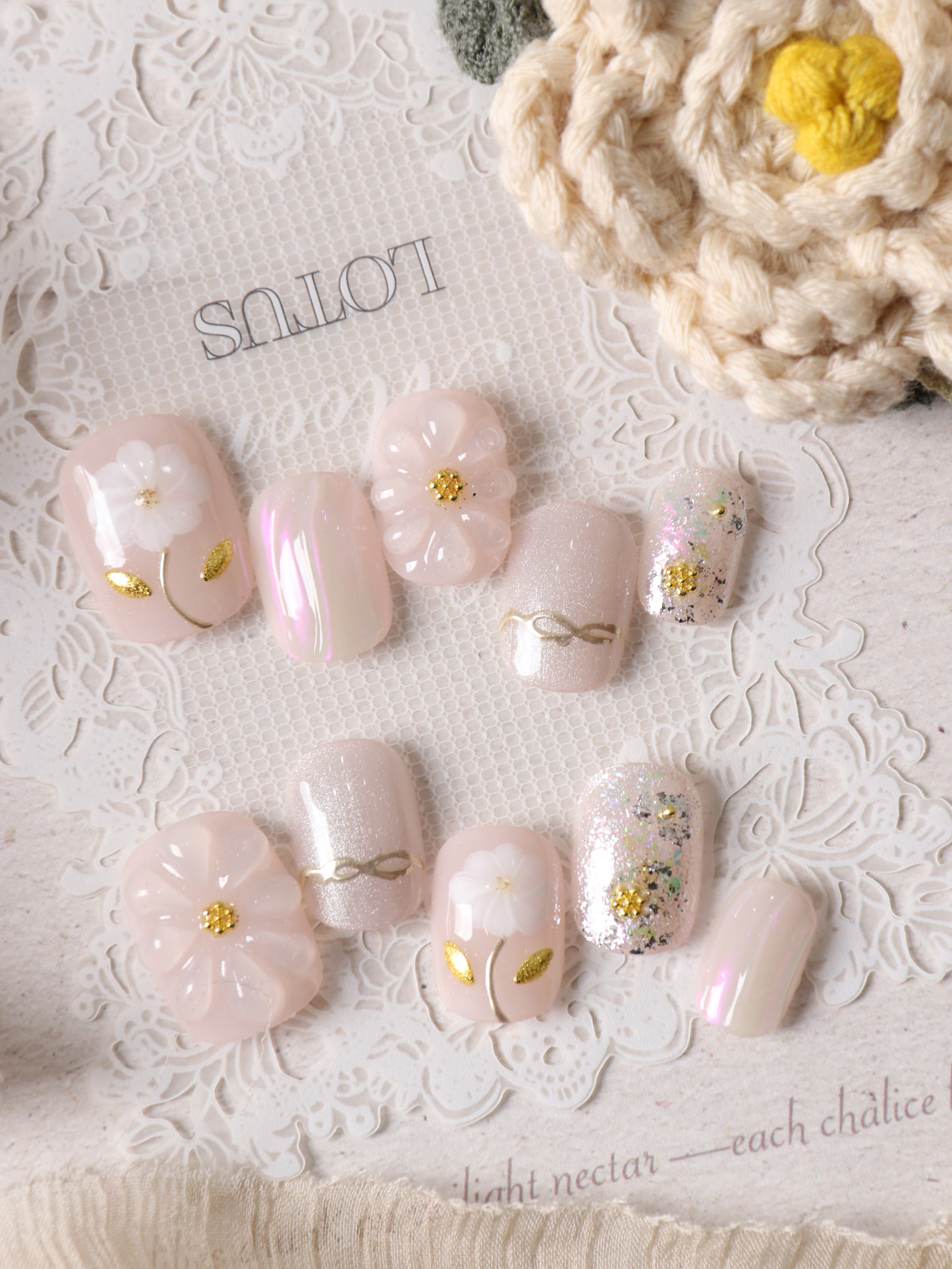 10Pcs Press on Nails Short Pin - Nail Adhesive Tab incelemesi ve fiyatı
