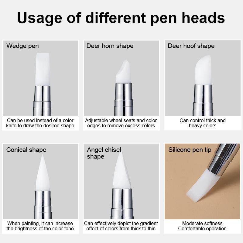 1/10/15Pcs Dual Ended Silicone - Nail Art Dotting Tool incelemesi ve fiyatı