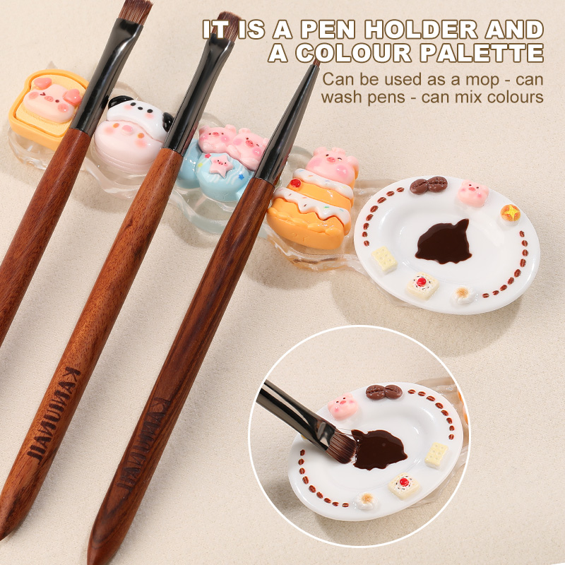KANIU Cute Animal Nail Brush H - Nail Art Sch incelemesi ve fiyatı