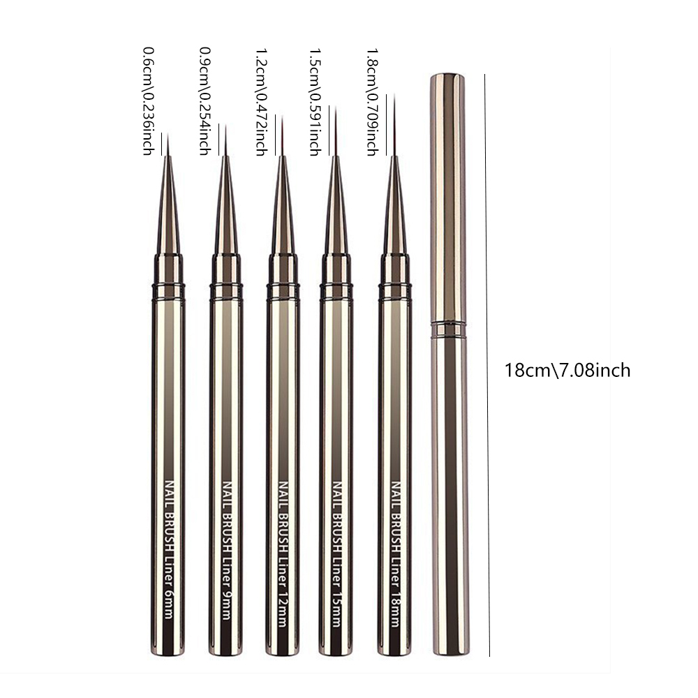 5-Piece Professional Nail Art  - Nail Art Sch incelemesi ve fiyatı