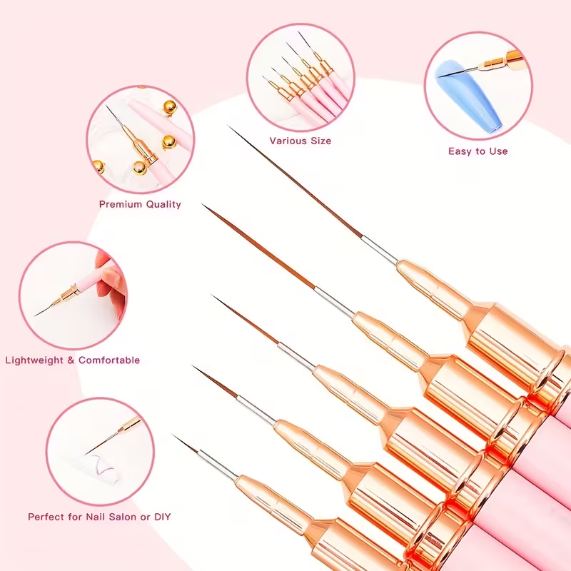 15pcs Professional Nail Art Br - Nail Art Sch incelemesi ve fiyatı