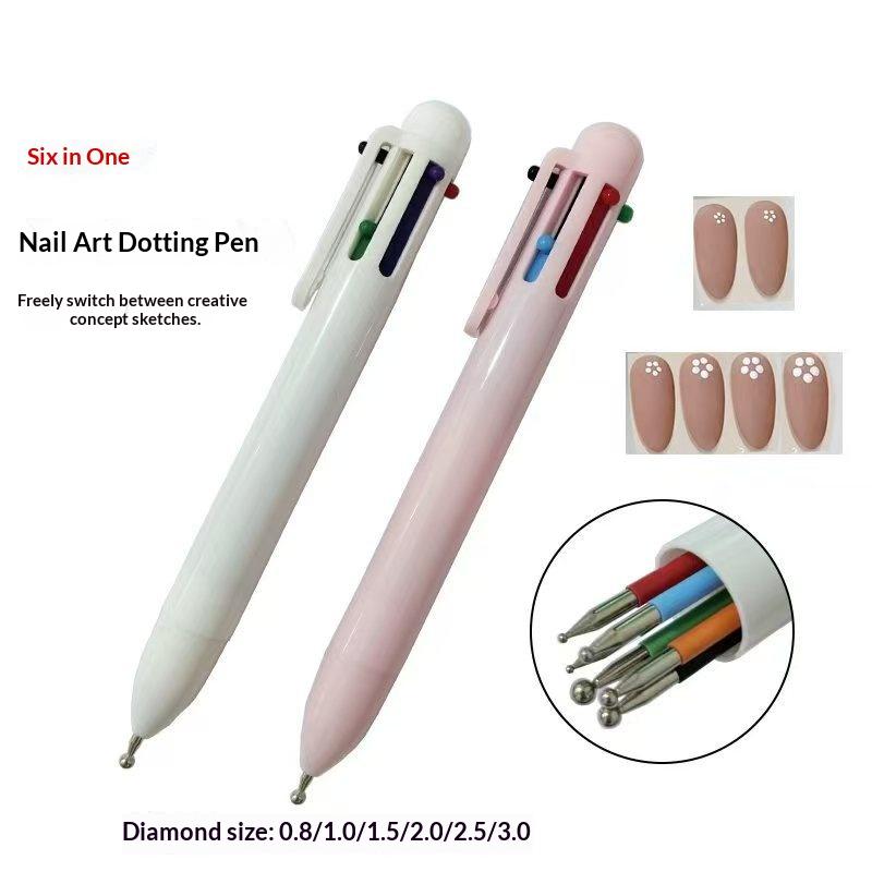 6 In 1 Nail Art Dotting Pen Pa - Nail Art Dotting Tool incelemesi ve fiyatı