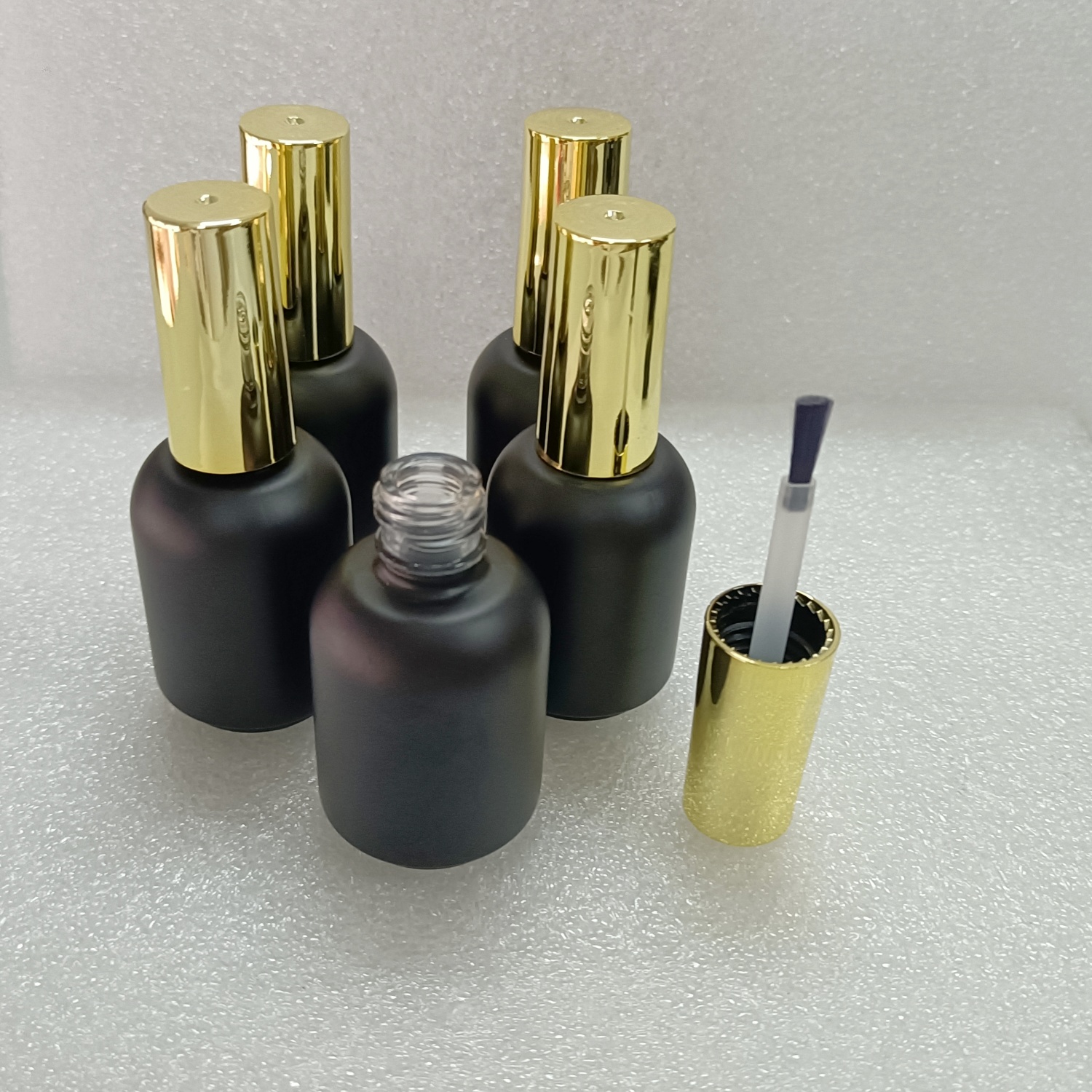 20ML 5 pieces Empty Black glas - Nail Art Sch incelemesi ve fiyatı