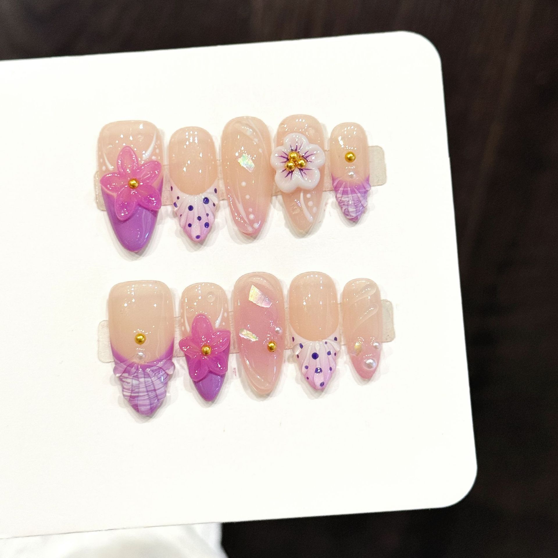 10Pcs Summer Lovely  Red Straw - Nail Art Red incelemesi ve fiyatı