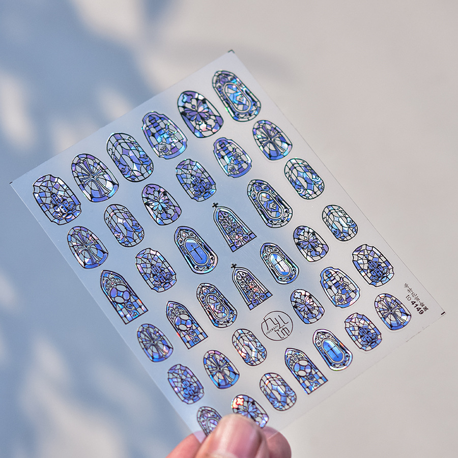 1piece 5D Glass Fragment Nail  - Nail Art Vampire incelemesi ve fiyatı