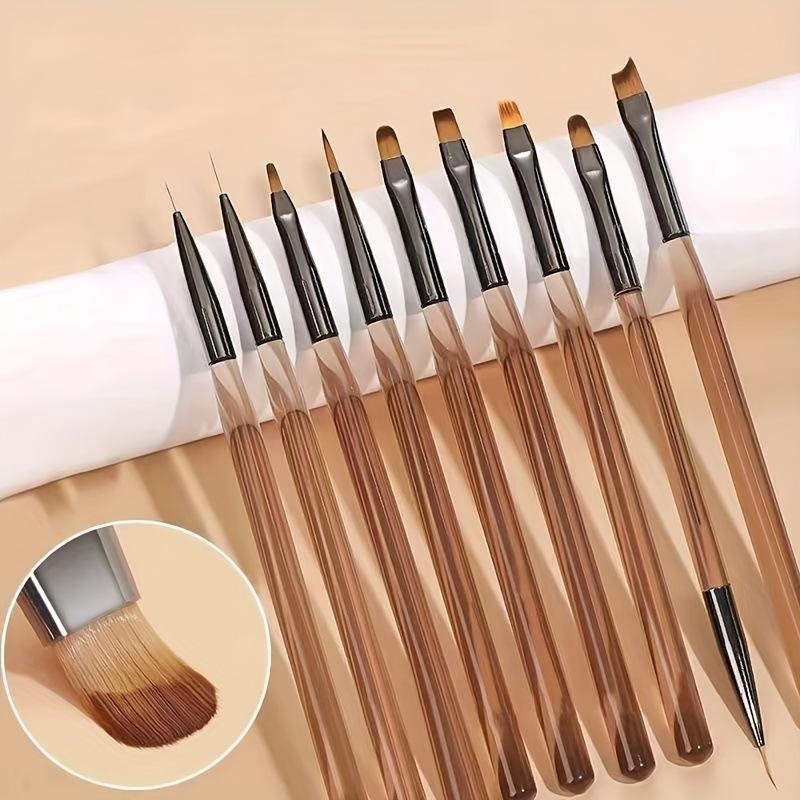 9pcs Nail Art Brushes Set, Dot - Nail Art Dotting Tool incelemesi ve fiyatı