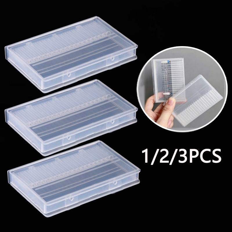 1/2/3PCS 20 Slots Clear Nail D - Nail Art Sch incelemesi ve fiyatı