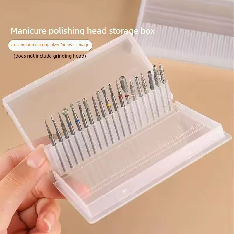 1/2/3PCS 20 Slots Clear Nail D - Nail Art Sch incelemesi ve fiyatı