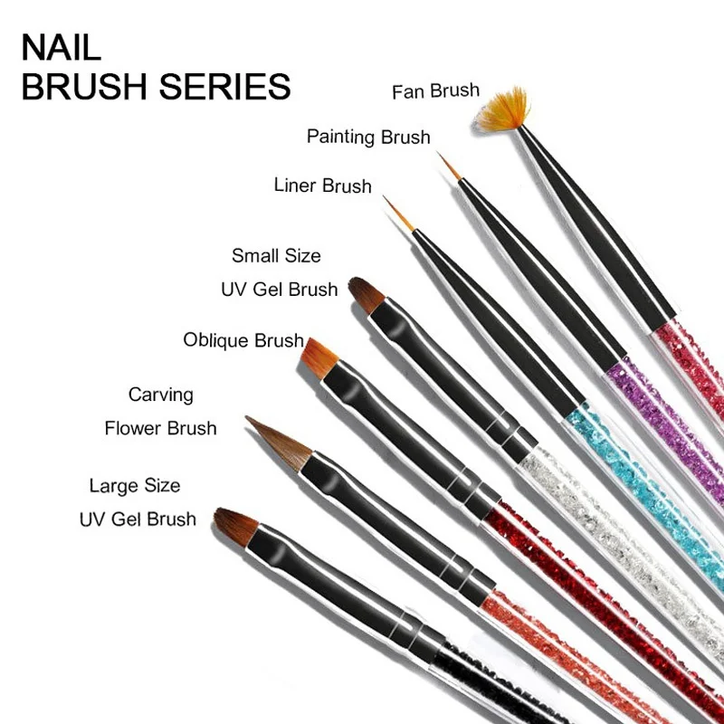3/8Pcs Nail Art Brush Design T - Nail Art Dotting Tool incelemesi ve fiyatı
