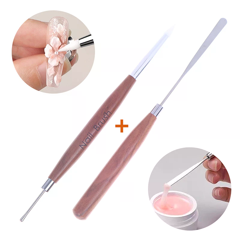 2Pcs Double Ended Silicone Dot - Nail Art Dotting Tool incelemesi ve fiyatı