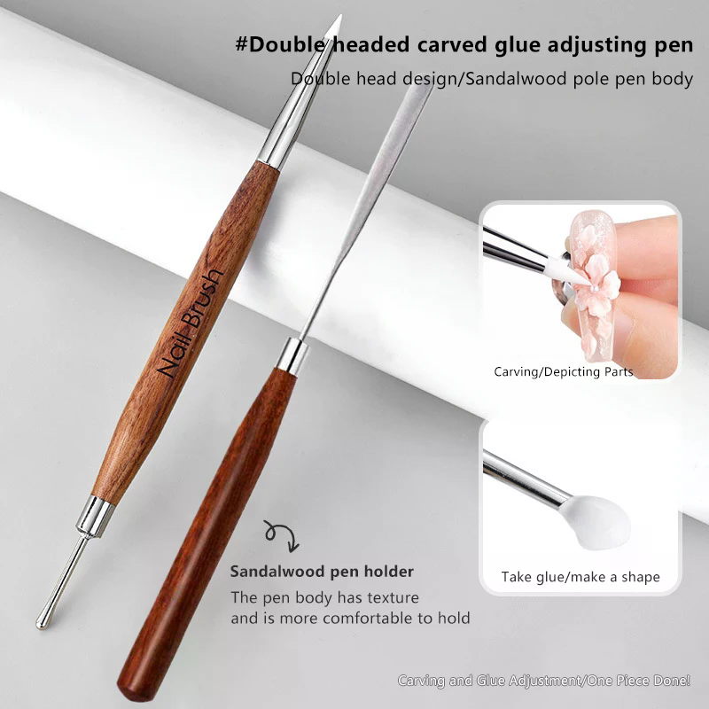 2Pcs Double Ended Silicone Dot - Nail Art Dotting Tool incelemesi ve fiyatı