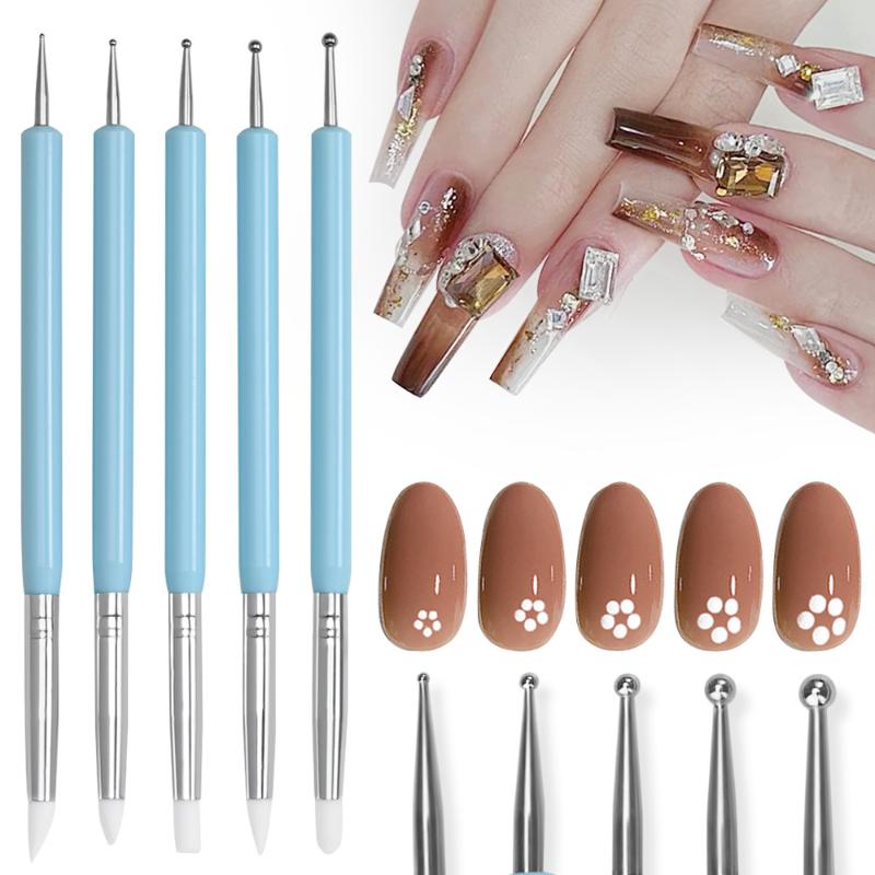 1/10/15 Pcs/Set Dual Ended Rhi - Nail Art Dotting Tool incelemesi ve fiyatı