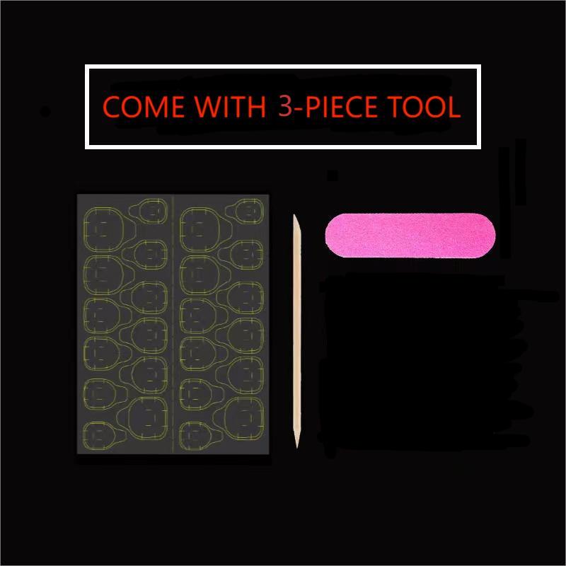 10 PCS Luxury Handmade Press o - Nail Adhesive Tab incelemesi ve fiyatı