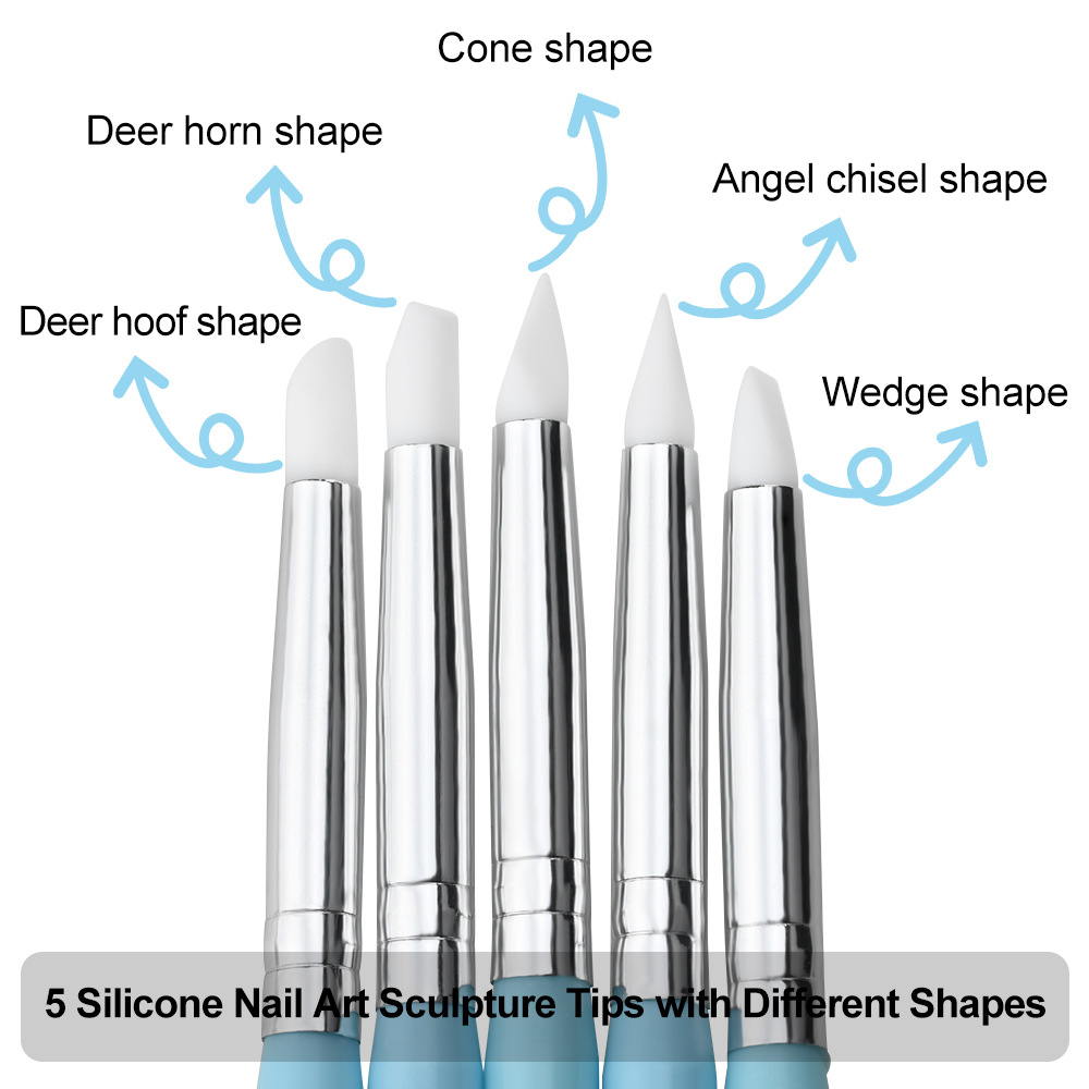 1/3/5/6/pcs/set Nail Art Brush - Nail Art Dotting Tool incelemesi ve fiyatı