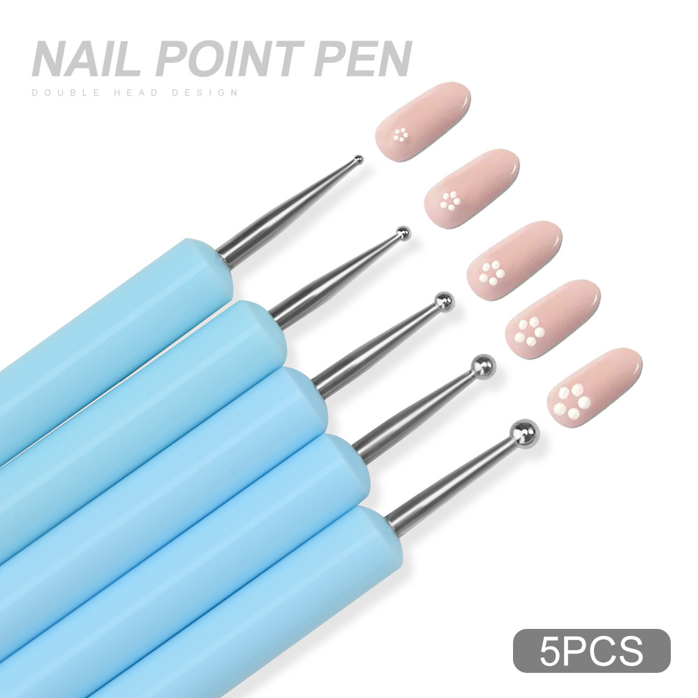 1/3/5/6/pcs/set Nail Art Brush - Nail Art Dotting Tool incelemesi ve fiyatı