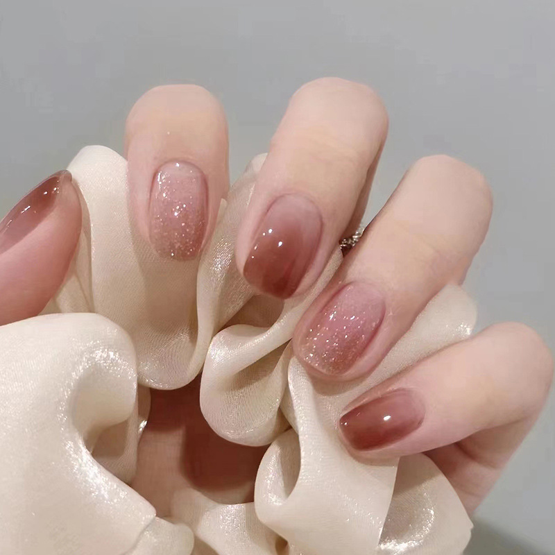 24 Piece Set Short Fake Nails  - Nail Art Red incelemesi ve fiyatı