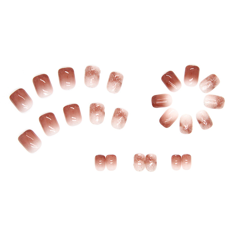 24 Piece Set Short Fake Nails  - Nail Art Red incelemesi ve fiyatı